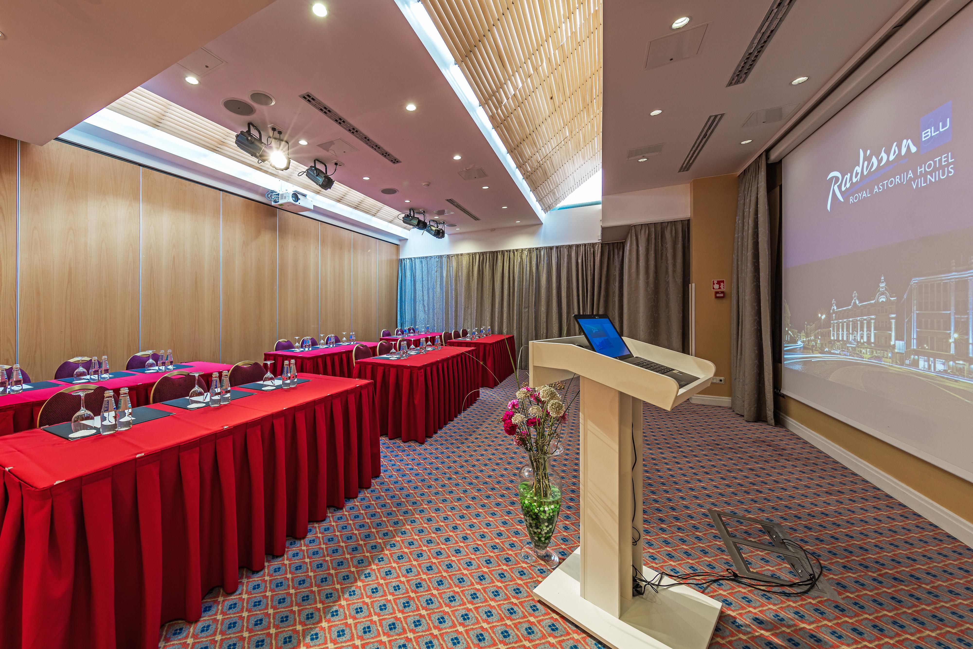 Radisson Collection Astorija Hotel, Vilnius Exterior photo Meeting room
